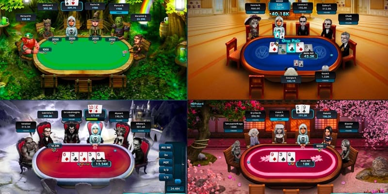 Chiến lược bluffing khi chơi Poker online free